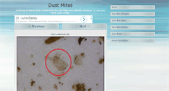 Desktop Screenshot of dustmitespictures.org